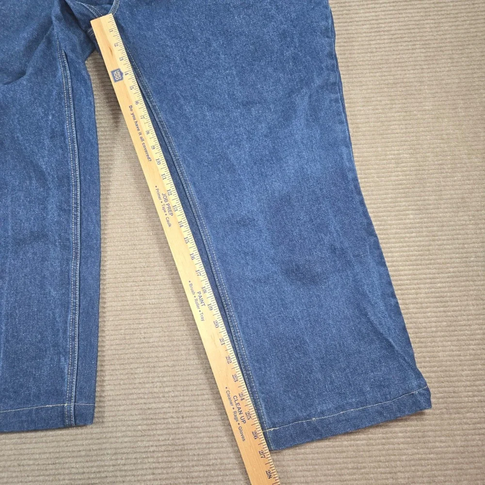 Carhartt Mens 40x32 Blue FR Flame Resistant Relaxed Straight Denim Work Pants‎